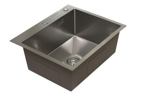 Кухонная мойка из нержавейки BLANTEK LS-5848H Honeycomb (+ 500B40S)