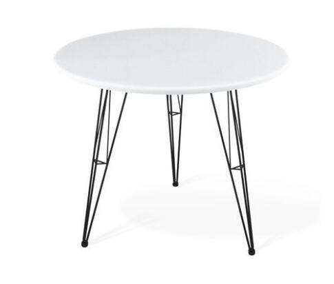 Стол Sheffilton SHT-TU10/80 МДФ артикул SHT-T64 черный/белый