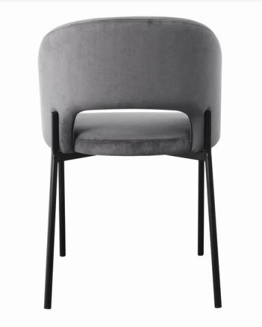 Стул HALMAR K455 серый/черный