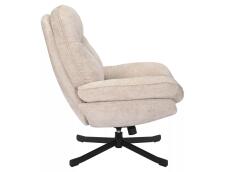 Кресло SIGNAL HARPER tap. 241 бежевый/черный