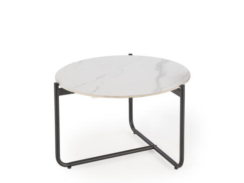 Стол журнальный HALMAR ACUNA белый мрамор