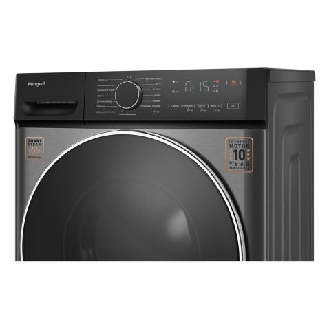 Стирально-сушильная машина WEISSGAUFF WMD 4828 Inverter Steam Grey