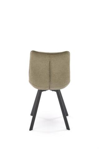 Стул HALMAR K549 оливковый/черный