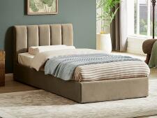 Кровать SIGNAL MONTREAL Velvet Bluvel 28 бежевый, 90/200