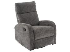 Кресло SIGNAL OLIMP Raven раскладное, серый