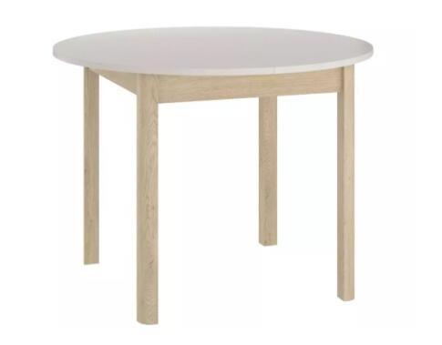 Стол обеденный SIGNAL DANTE кашемир/дуб кремона 102-144/102