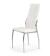 Стул HALMAR K209 белый/хром