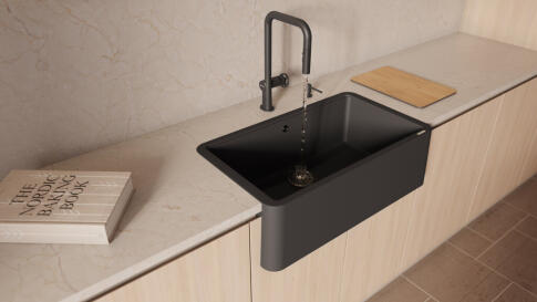 Смеситель для кухни Omoikiri Arita SB GB графит