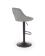 Стул барный HALMAR H101 серый/черный