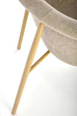 Стул HALMAR K489 бежевый