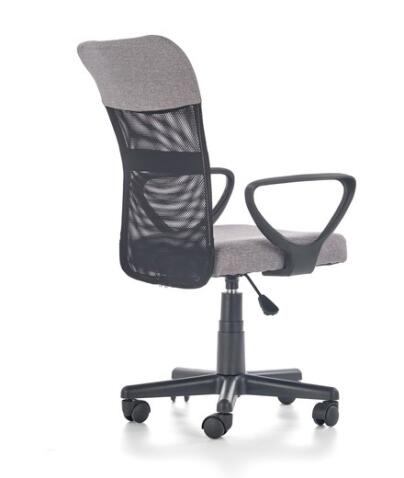 Кресло компьютерное HALMAR TIMMY серый/черный