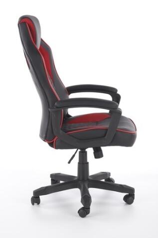 Кресло компьютерное HALMAR BAFFIN черный/красный
