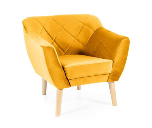 Кресло SIGNAL KARO 1 Velvet Bluvel 68 карри/бук