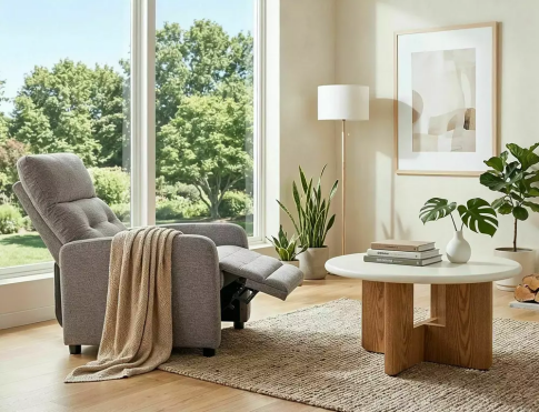 Кресло SIGNAL OTUS Raven 07 раскладное, серый