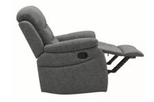 Кресло SIGNAL NERON tap. 158 раскладное, серый