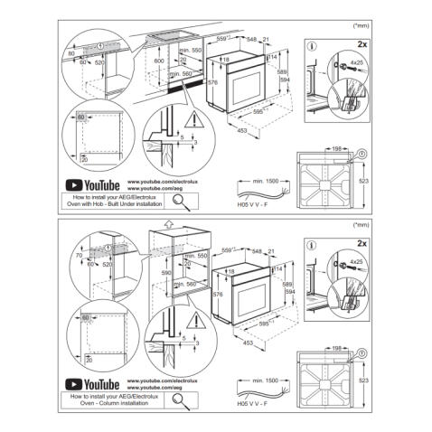 Духовой шкаф ELECTROLUX с паром EOD6F77WV