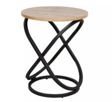 Стол журнальный SIGNAL EOS E дуб артизан/черный