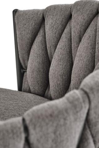 Стул барный HALMAR H125 серый/черный