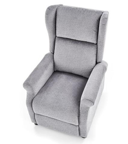 Кресло HALMAR AGUSTIN M раскладное, серый