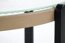 Стол журнальный HALMAR KAMALA S натуральный/черный