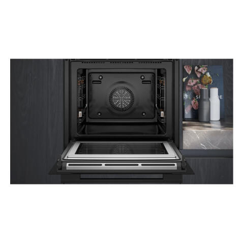 Духовой шкаф SIEMENS с СВЧ HM778GMB1