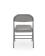 Стул HALMAR K565 серый, складной