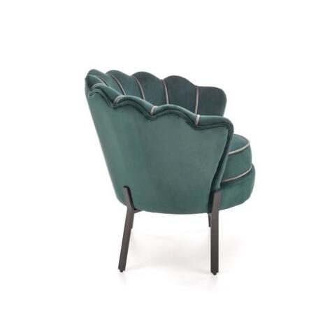 Кресло HALMAR ANGELO темно-зеленый/черный