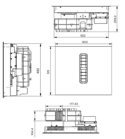 Поверхность индукционная MAUNFELD MIHC604SF2BK