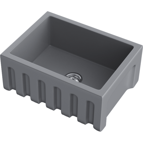 Кухонная мойка из керамики Omoikiri Mikura 61-PE Natceramic/pebble