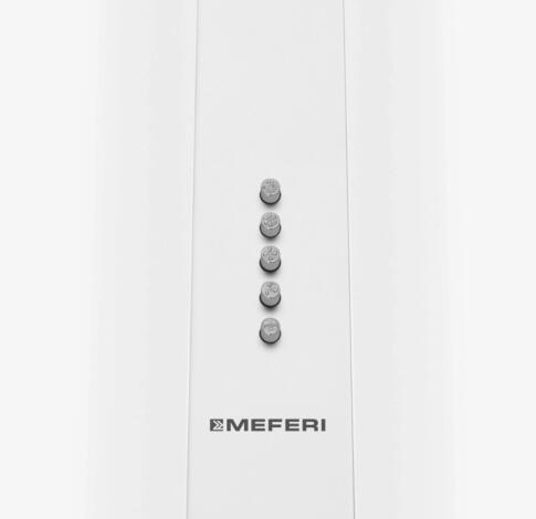 Вытяжка кухонная MEFERI TUBE40WH ISLA POWER