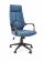 Кресло компьютерное HALMAR VOYAGER голубой/черный
