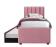 Кровать HALMAR RUSSO розовый, 90/200