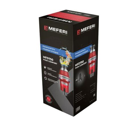 Измельчитель пищевых отходов MEFERI MFD750 PUSH COMFORT с пневмокнопкой