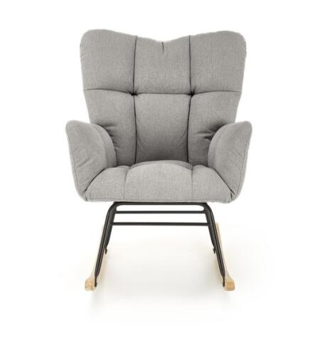 Кресло-качалка HALMAR VASCO серый