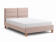 Кровать SIGNAL SIERRA Velvet Bluvel 28 бежевый/дуб, 120/200