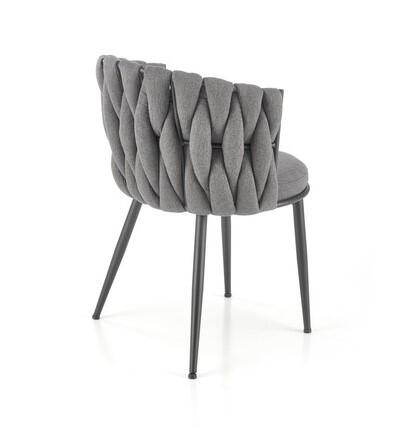 Стул HALMAR K516 серый/черный