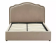 Кровать SIGNAL FLORENCJA Velvet Bluvel 40 темно-бежевый 140/200