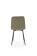 Стул HALMAR K560 оливковый/черный