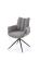 Стул HALMAR K579 серый/черный, поворотный