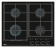 Поверхность газовая TEKA GBC 64100 KBN BLACK