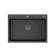 Мойка ARFEKA ECO AR 700*500 POP-UP BLACK PVD NANO
