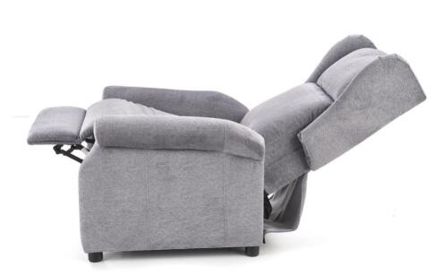 Кресло HALMAR AGUSTIN раскладное, серый