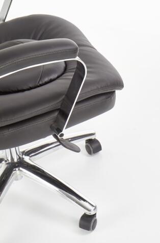 Кресло компьютерное HALMAR QUAD черный/хром