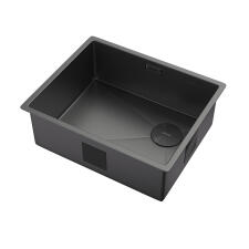 Мойка ZORG ZEROX 54 U / IF SIDE SF ZURINOX PVD GUNBLACK