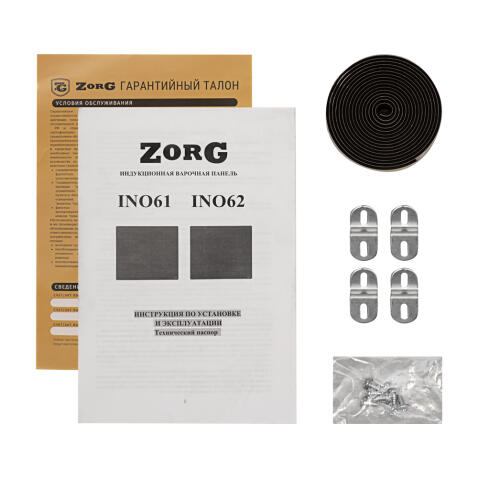 Поверхность индукционная ZORG TECHNOLOGY INO61 white