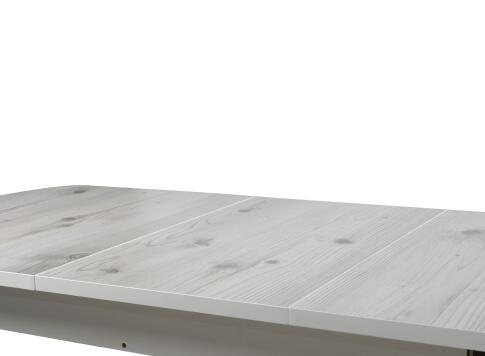 Стол ВВР Раздвижной пластиковый Бискайская сосна/Прямое хром, 110-150/70