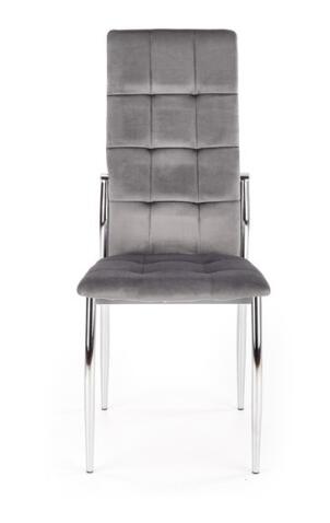 Стул HALMAR K416 серый/хром