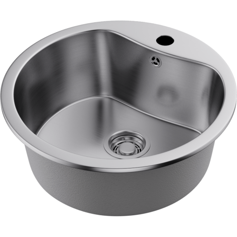 Кухонная мойка из нержавейки Omoikiri Saroma 51-IN нержавеющая сталь