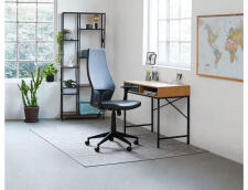 Стол компьютерный SIGNAL B-027 дуб/черный