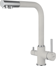 Смеситель для кухни GRANFEST 3611 иней